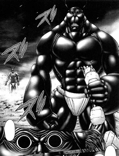 He is seen wearing one silk arm ring at his left upper arm. . Terraformars wiki